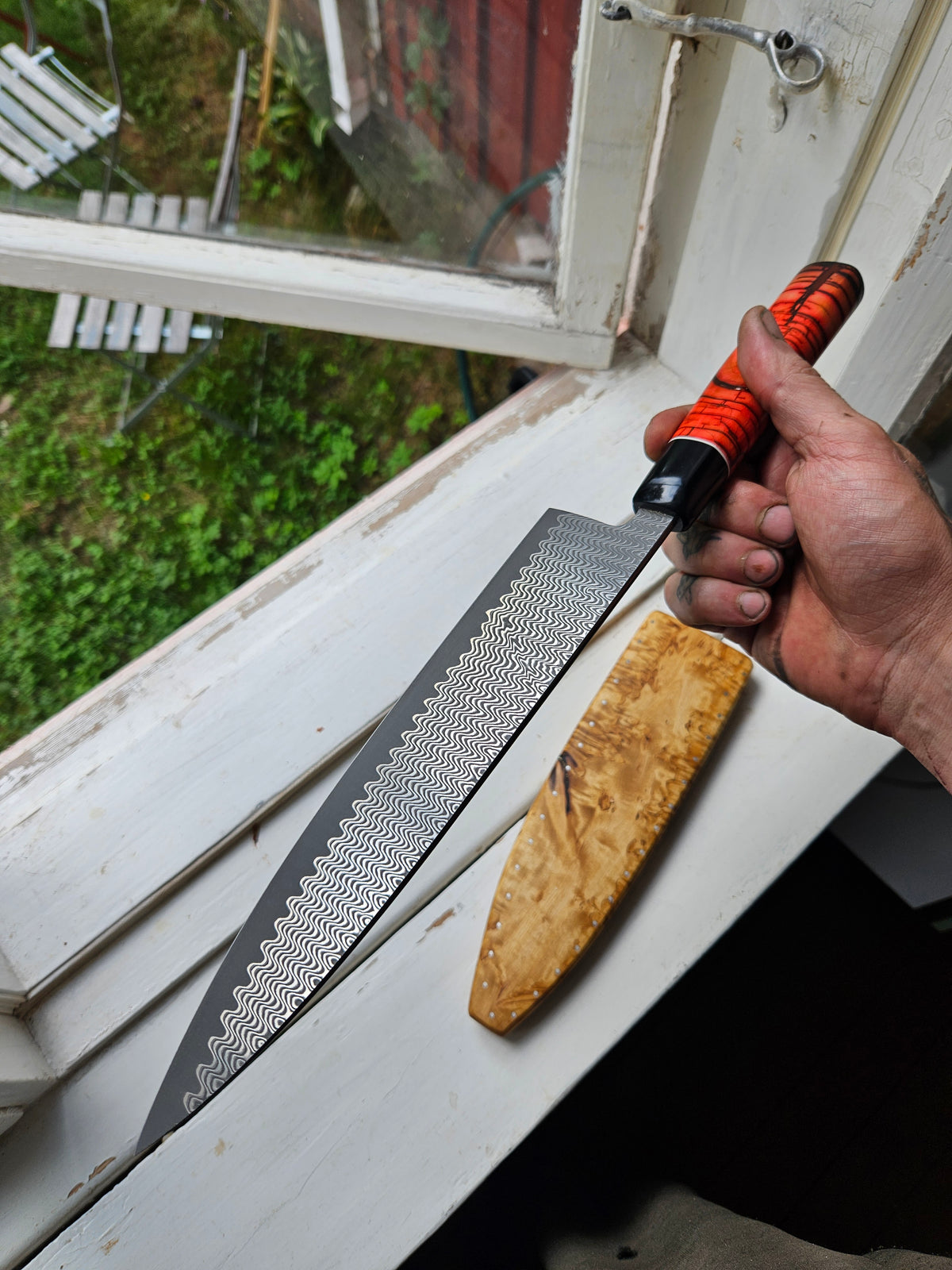 Custom Luxury Stainless Damascus